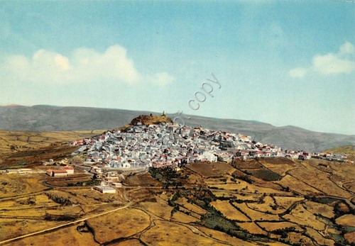 Cartolina Osilo Panorama aereo