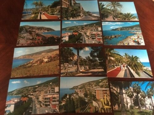 Cartolina Ospedaletti lotto di 12 cartoline VG (Imperia)