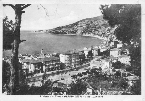 Cartolina Ospedaletti Panorama