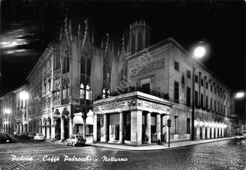 Cartolina Padova Caffè Pedrocchi Notturno 1969