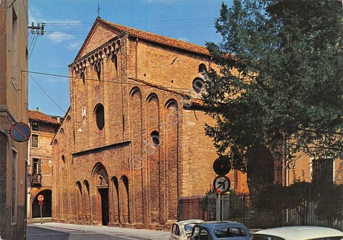 Cartolina Padova Chiesa di Santa Sofia facciata