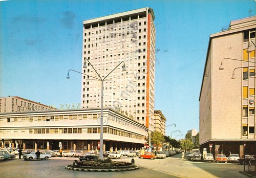 Cartolina Padova Largo Europa Banco di Roma timbro centenario Banco …