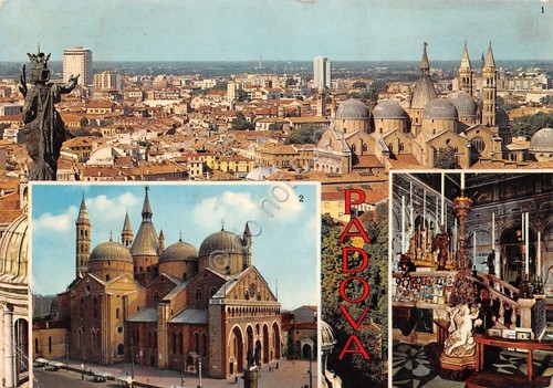 Cartolina Padova vedute 1971