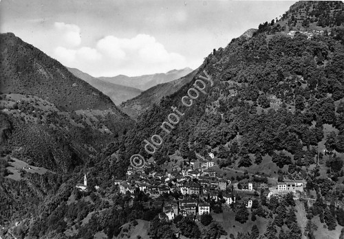 Cartolina Pagnona Valsassina Panorama Monte Mugiio Alpe Subiale 1954