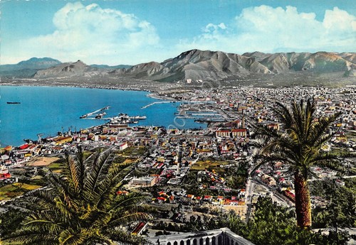 Cartolina Palermo Panorama 1965