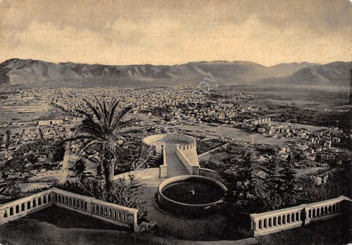Cartolina Palermo Panorama da Castello Utveggio