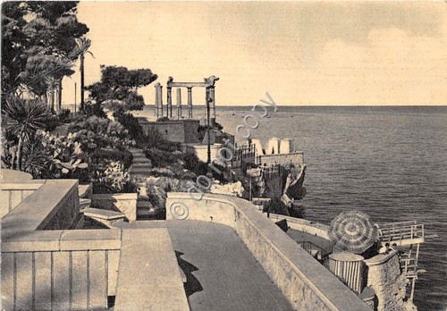 Cartolina Palermo Villa Igea Grand Hotel 1957