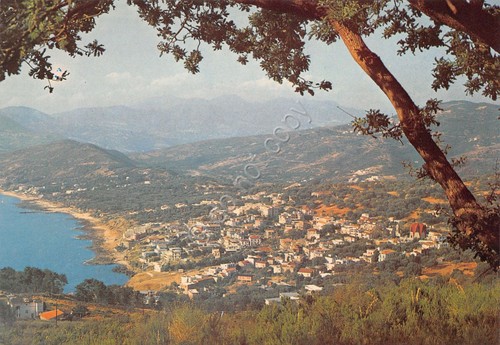 Cartolina Palinuro panorama lato Saline anni '70