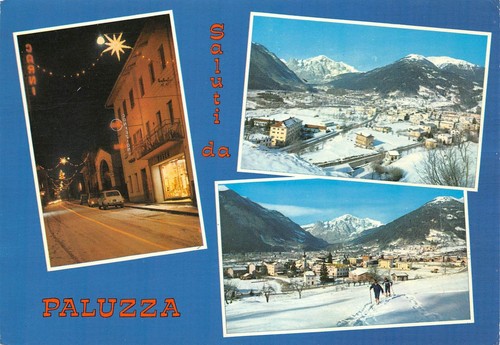 Cartolina Paluzza vedutine 1972 (Udine)