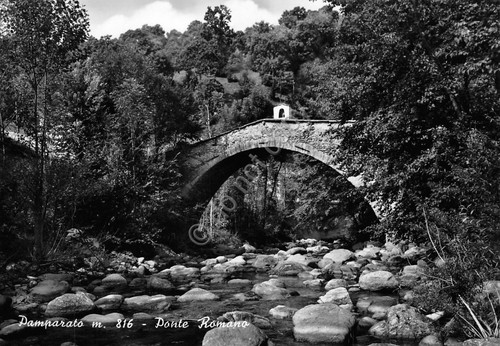 Cartolina Pamparato Ponte Romano