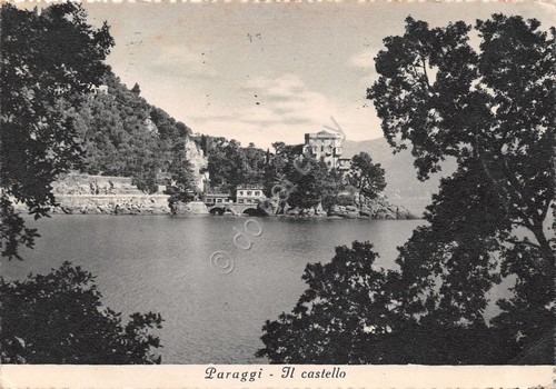 Cartolina Paraggi Castello 1952