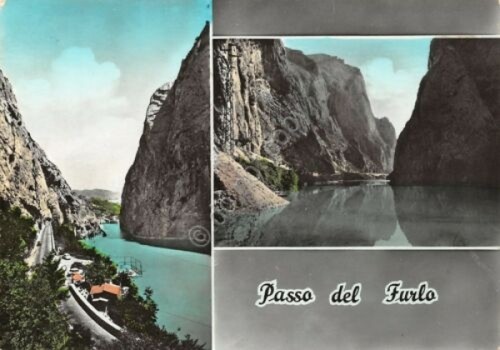 Cartolina Passo del Furlo Vedute (Pesaro)