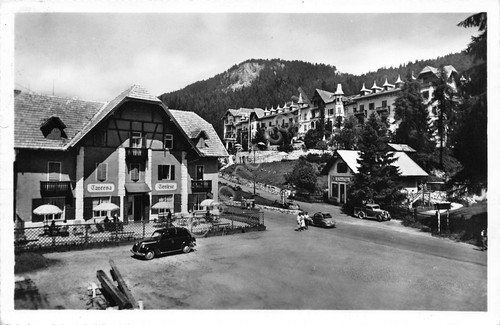 Cartolina Passo della Mendola Grand Hotel Penegal 1960