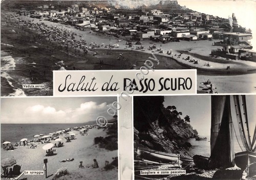 Cartolina Passo Scuro vedutine anni '60
