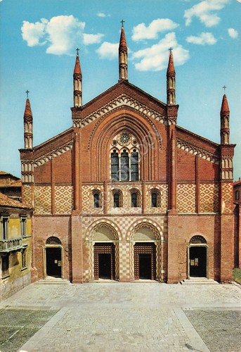Cartolina Pavia Chiesa San Francesco