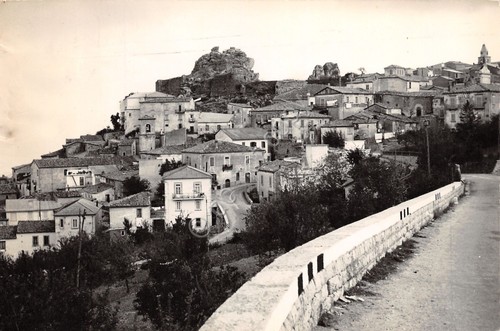 Cartolina Pescopagano Castel S. Giovanni 1962 segnata