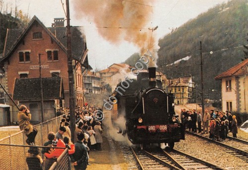 Cartolina Pessinetto Stazione F.T.C.