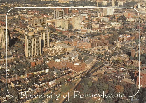 Cartolina Philadelphia Pennsylvania University of Pennsylvania 1992