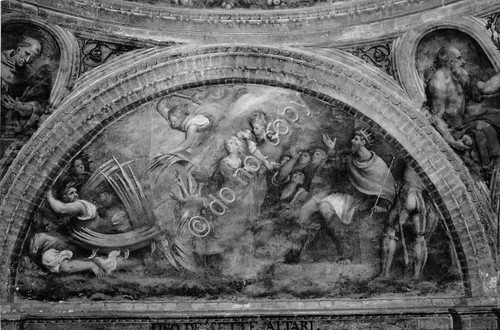 Cartolina Piacenza Santuario S. Maria di Campagna Martirio Santa Caterina