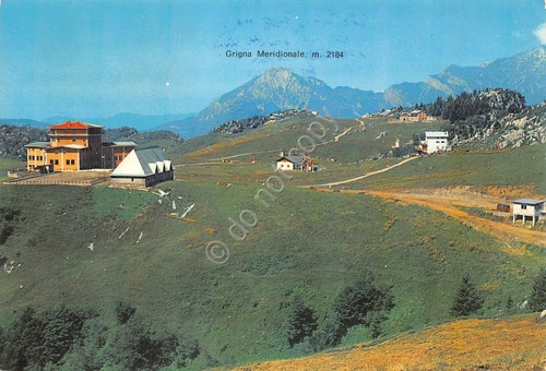 Cartolina Piani di Artavaggio timbro Bar Funivia 1976 (Como)