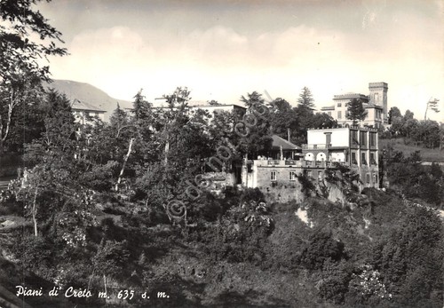 Cartolina Piani di Creto panorama parziale Ristorante Barbacà