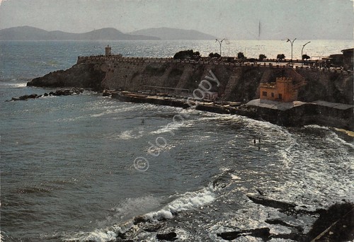 Cartolina Piombino Piazza Bovio 1985