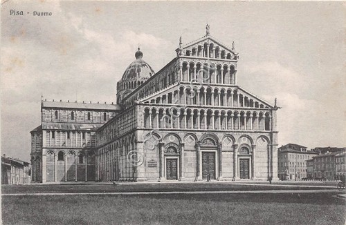 Cartolina Pisa Duomo