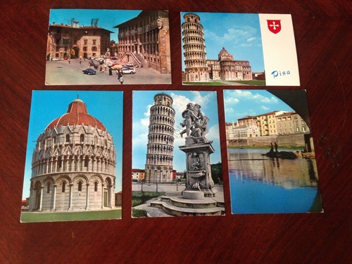 Cartolina Pisa Lotto 5 cartoline VG