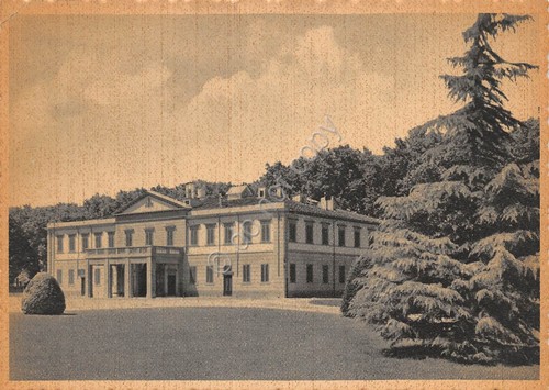 Cartolina Pisa Real Tenuta San Rossore Palazzina Reale Cascine Vecchie