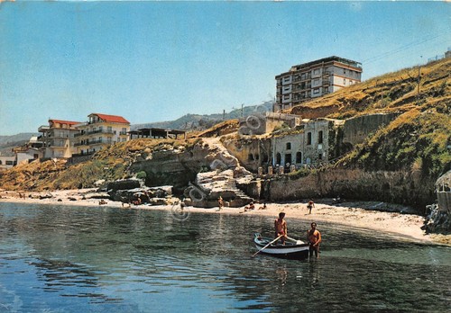 Cartolina Pizzo Catanzaro Spiaggia Madonneja