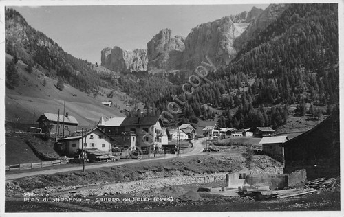 Cartolina Plan di Gardena Panorama Ghedina