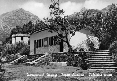 Cartolina Poggio Santanna International Camping Palazzina Servizi