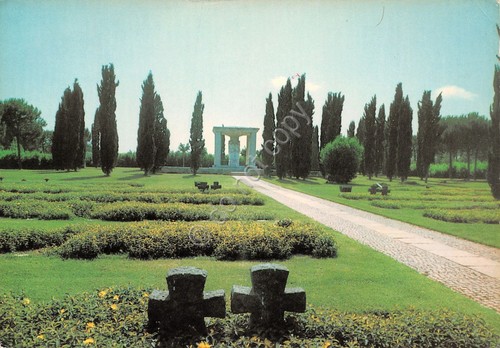 Cartolina Pomezia Deutscher Soldatenfriedhof Motiv 1