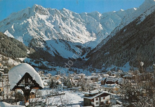 Cartolina Ponte di Legno panorama 1978 (Brescia)