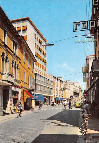 Cartolina Pordenone Corso Garibaldi