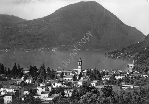 Cartolina Porlezza Lago di Lugano panorama 1964