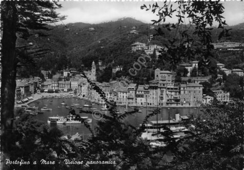 Cartolina Portofino a mare Panorama NVG (Genova)