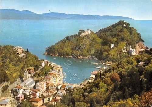 Cartolina Portofino Panorama 1964 (Genova)