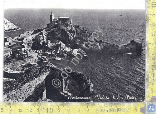 Cartolina Portovenere - Veduta di S. Pietro - 1959 (La …
