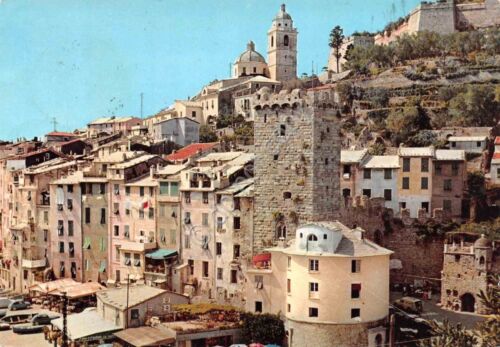 Cartolina Portovenere paese case 1962