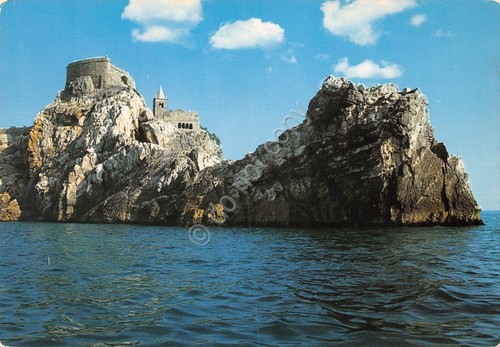 Cartolina Portovenere S. Pietro e Faion (La Spezia)