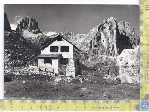 Cartolina - Postcard - Rifugio Roda di Vael - 1962 …