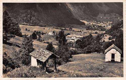 Cartolina Prato Leventina Seminario Diocesano fotocartolina