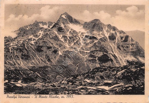 Cartolina Prealpi Veronesi Monte Plische CAI Rifugio Revolto Gruppo Carega …