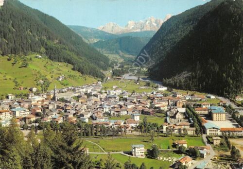 Cartolina Predazzo Panorama con Pale 1975