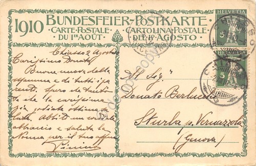 Cartolina Pro Patria Die Wurhter der Heimat 1910