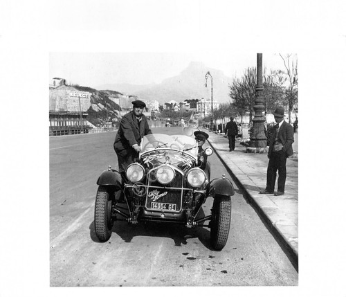 Cartolina pubblicitaria Auto Alfa Romeo Fondazione Costa 1994