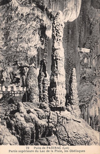 Cartolina Puits de Padirac Partie superieure Lac de la Pluie …