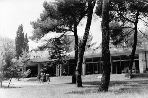 Cartolina Pula Verudela Zagabria animata macchia