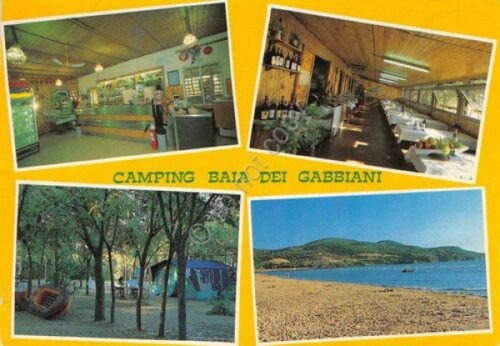 Cartolina Puntone Camping Baia dei Gabbiani